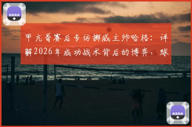 甲亢哥赛后专访挪威主帅哈格：详解2026年成功战术背后的博弈，球迷热议焦点全记录